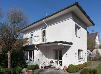 Schrägansicht Gartenseite