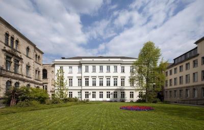 Rückseite des Rathauses