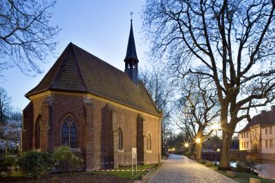 Blick auf den Chor der Schlosskapelle