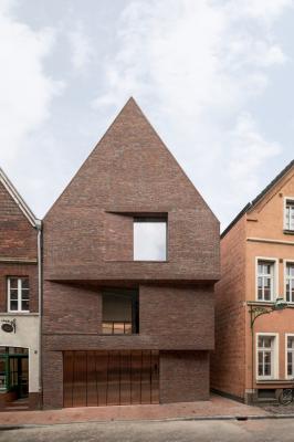 Straßenansicht Haus am Buddenturm in Münster