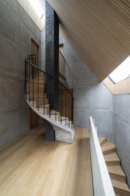 Treppe im Dachgeschoss