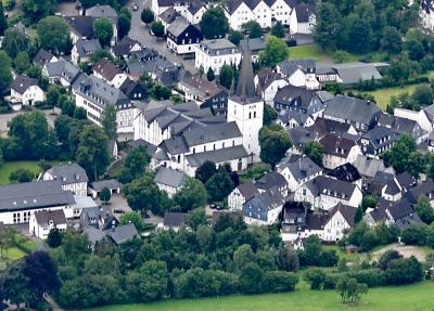Blick auf Drolshagen mit St. Clemens