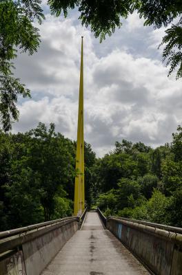 Auf der Expo-Brücke Duisburg