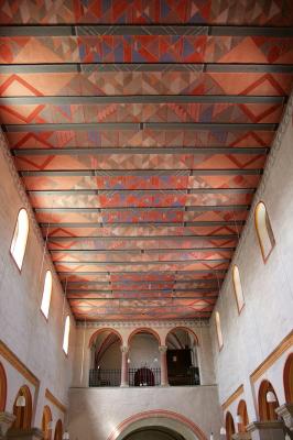 Blick zur Decke nach Westen