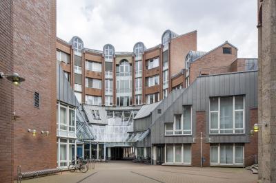 Rathaus Neuss Blockinnenbereich