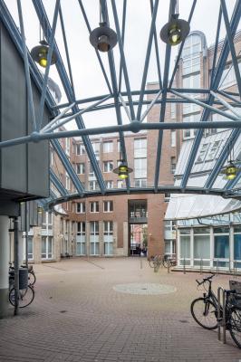 Rathaus Neuss Blockinnenbereich