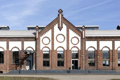 Detail der Fassade der ehemaligen Kaue