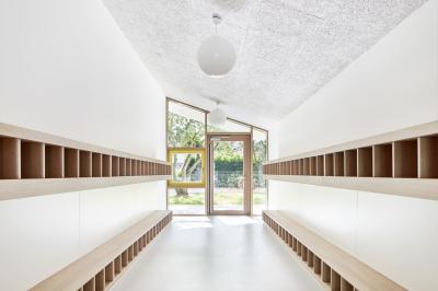 Innenansicht Eingangsberech mit Garderobe