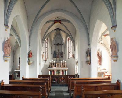 Innenansicht nach Osten