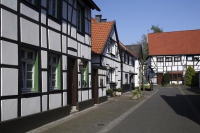 Fachwerkhäuser im historischen Ortskern