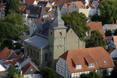 Hohnekirche von oben