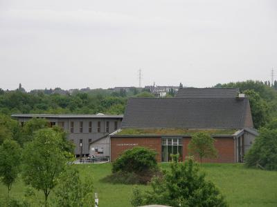 Haus Ripshorst, Ansicht von der Kanalbrücke aus