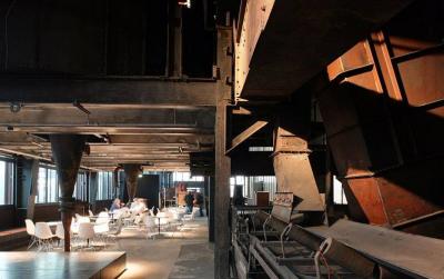 Cafeteria im Besucherzentrum