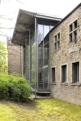Haus Witten, verglaster Haupteingang