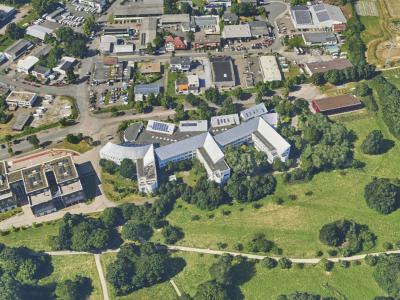 Schrägluftbild aus Blickrichtung Süden