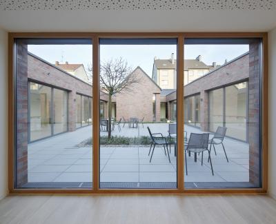 Blick in den Innenhof