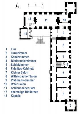 Grundriss Schloss Lembeck