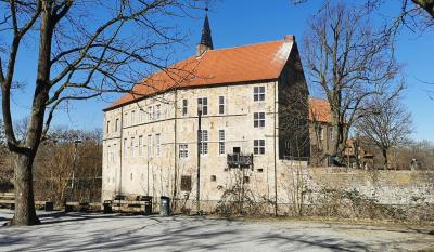 Blick auf den Südflügel von Burg Lüdinghausen