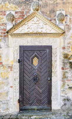Portal an der Innenseite des Südflügels