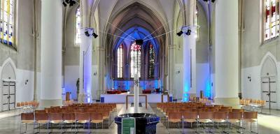 Innenraum St. Martini, Blick zum Chor nach Osten