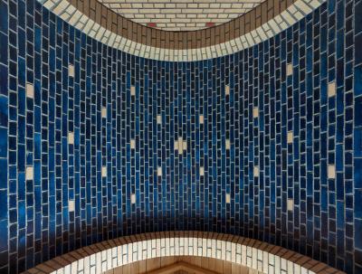 Haus im Burggarten, Form-, und Farbeinsatz, Materialästhetik