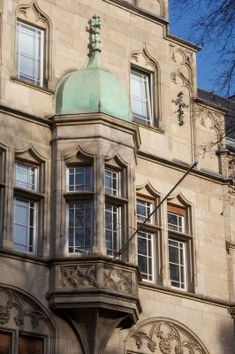 Blick auf den Erker
