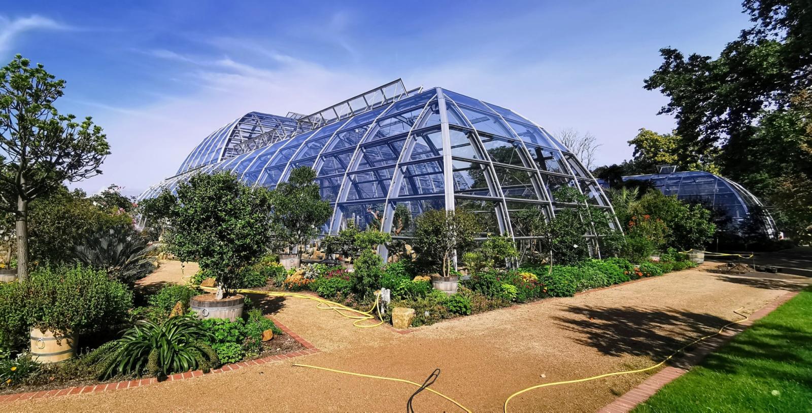 Neue Gewächshäuser im Botanischer Garten Köln