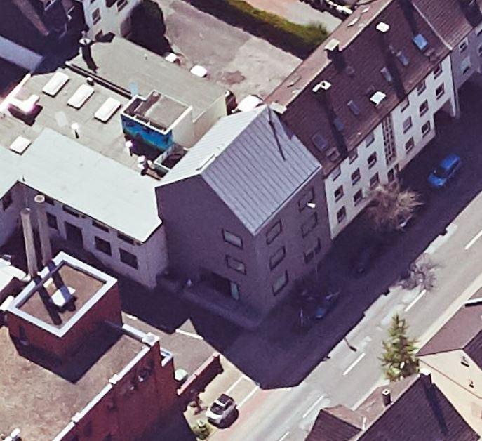 Schrägluftbild von Norden, Apartment Building Dortmund