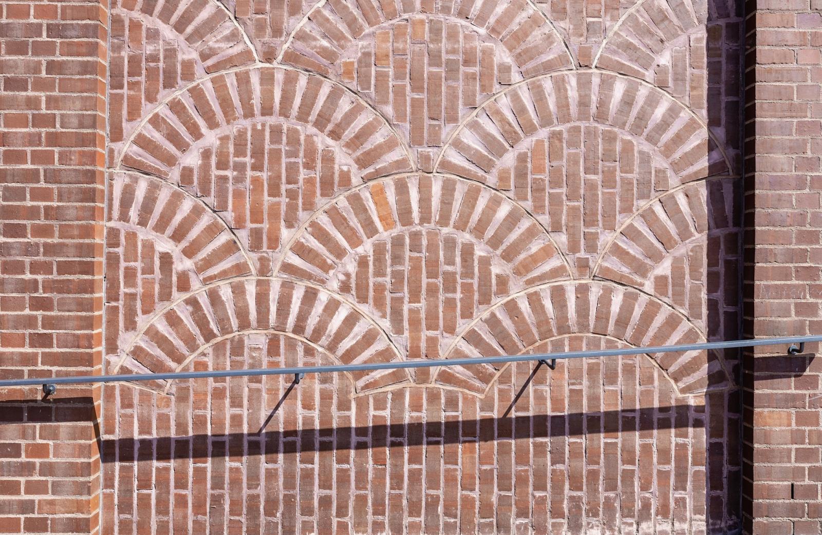Mauerwerk Detail Südansicht