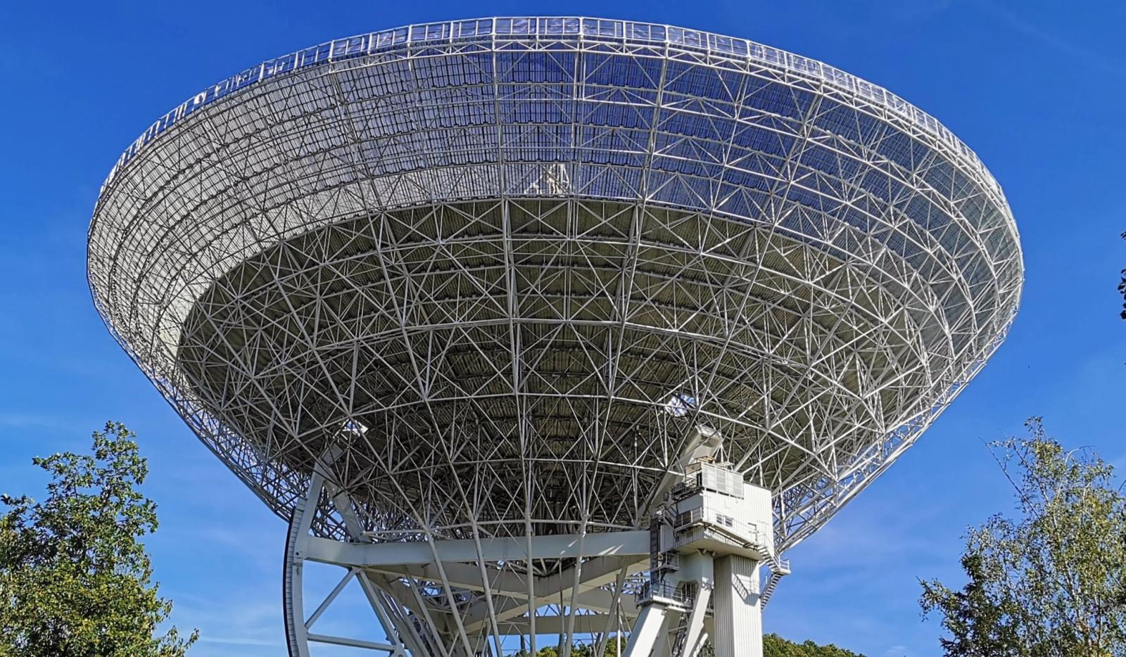Detailansicht Antennenschüssel