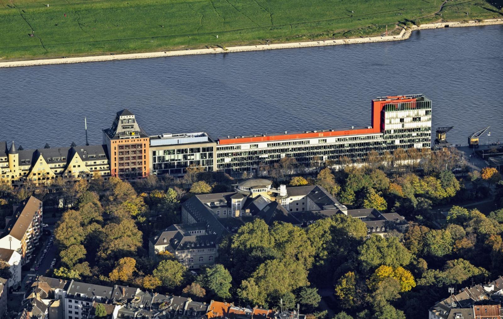 KAP am Südkai von oben