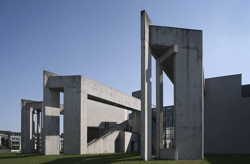 Betonkonstruktion Jüdisches Gemeindezentrum
