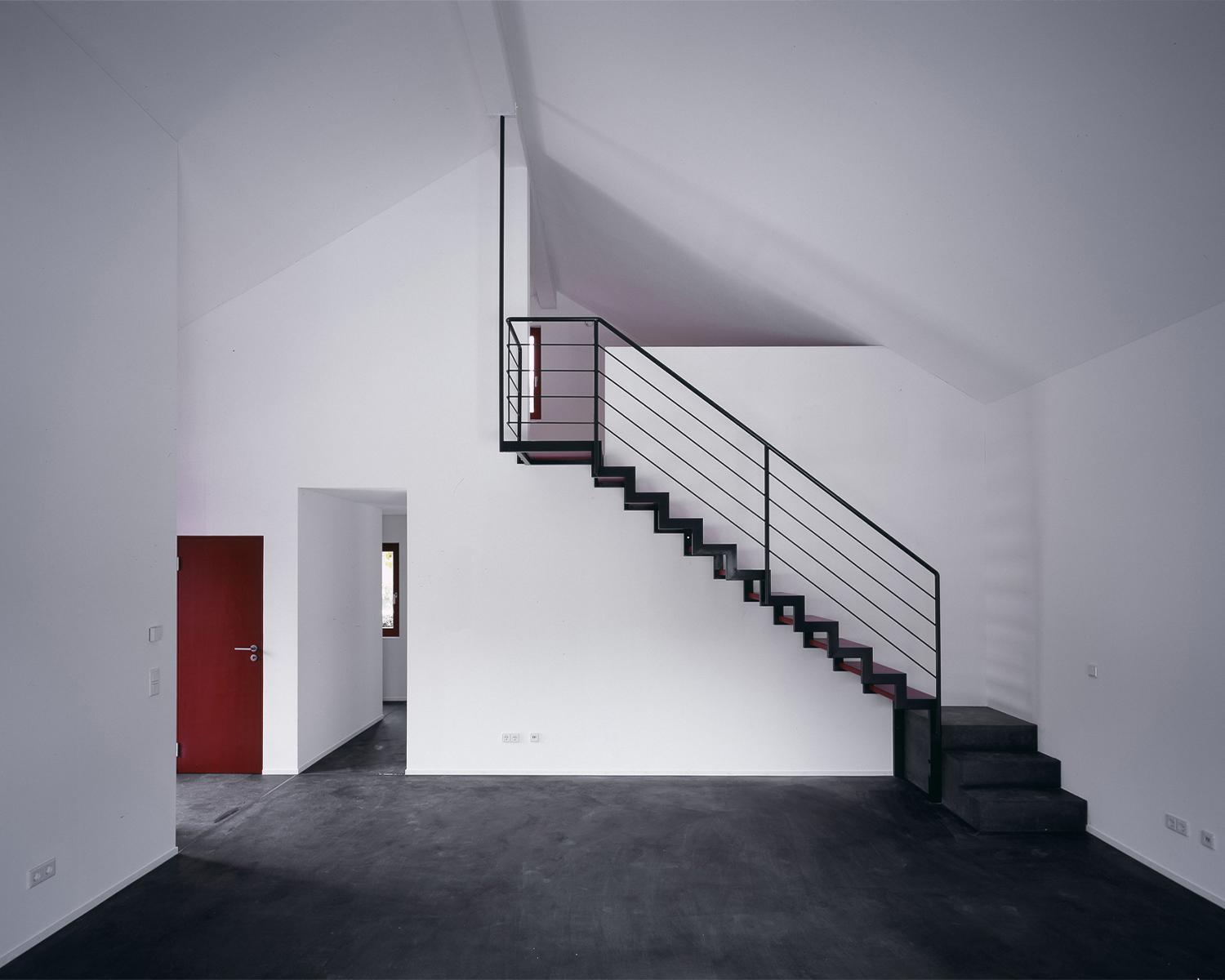 Haus Höfner, Innenraum mit Galerie