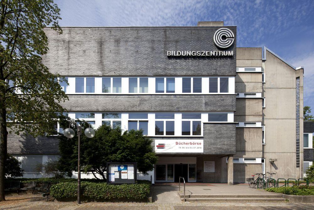 Bildungszentrum Gelsenkirchen, Eingang, Ostansicht