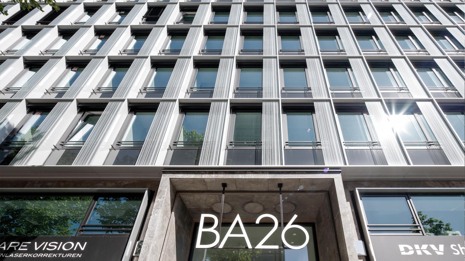 Eingangsfassade BA 26