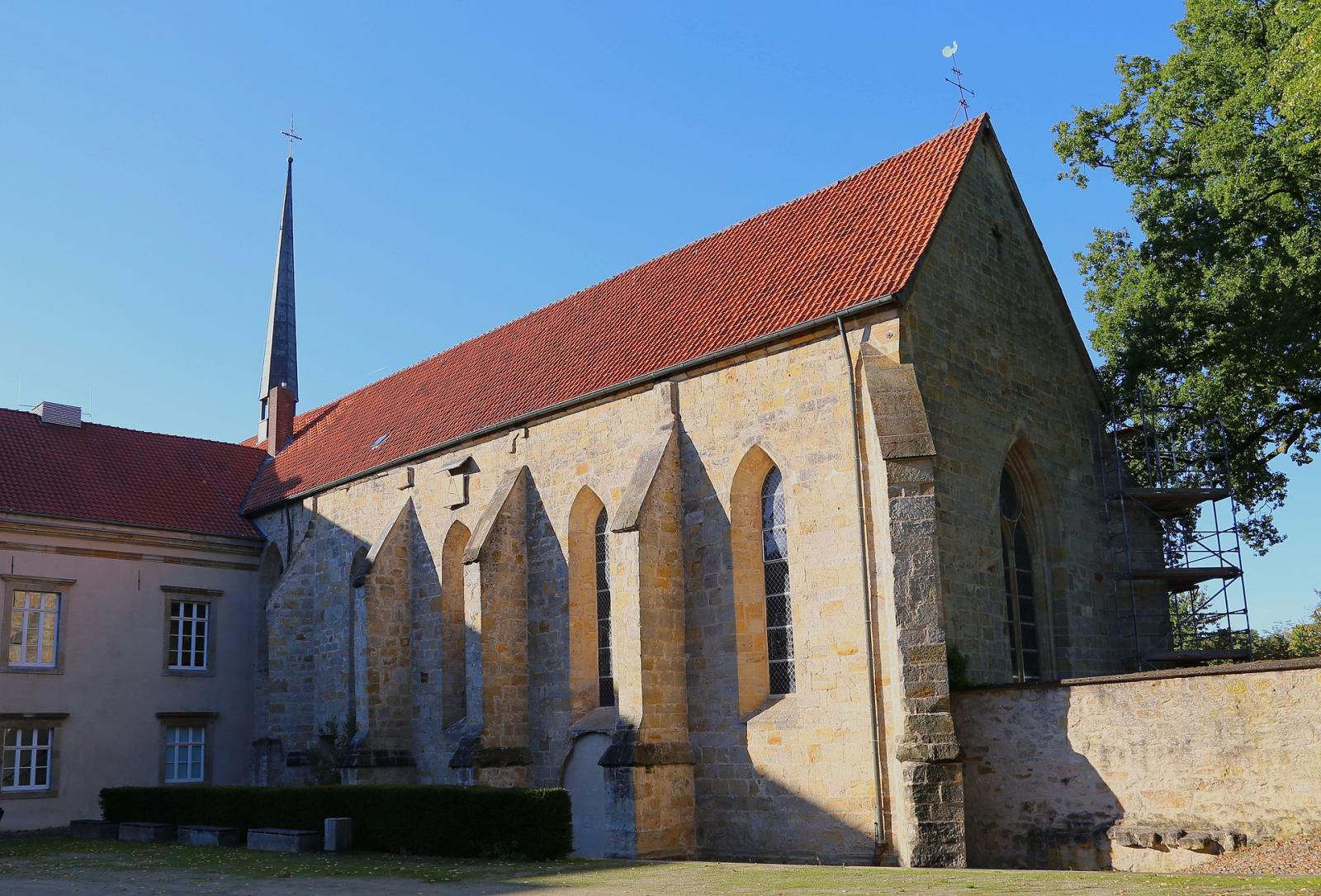 Ansicht St. Bernhard vom Innenhof