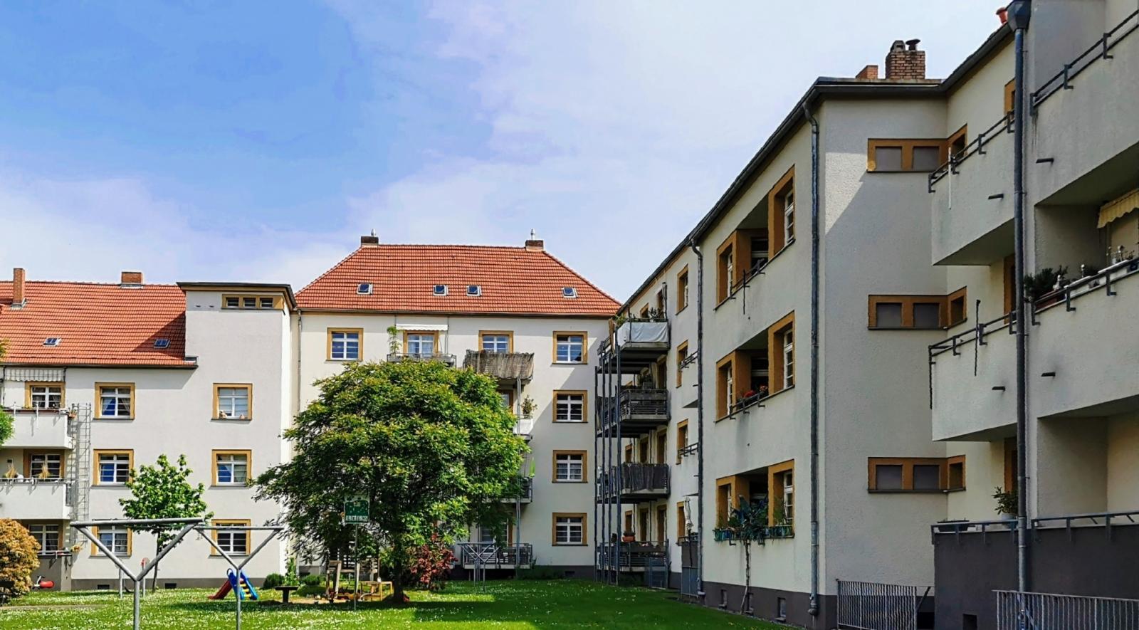 Hofbereich Wohnsiedlung Bickendorf II