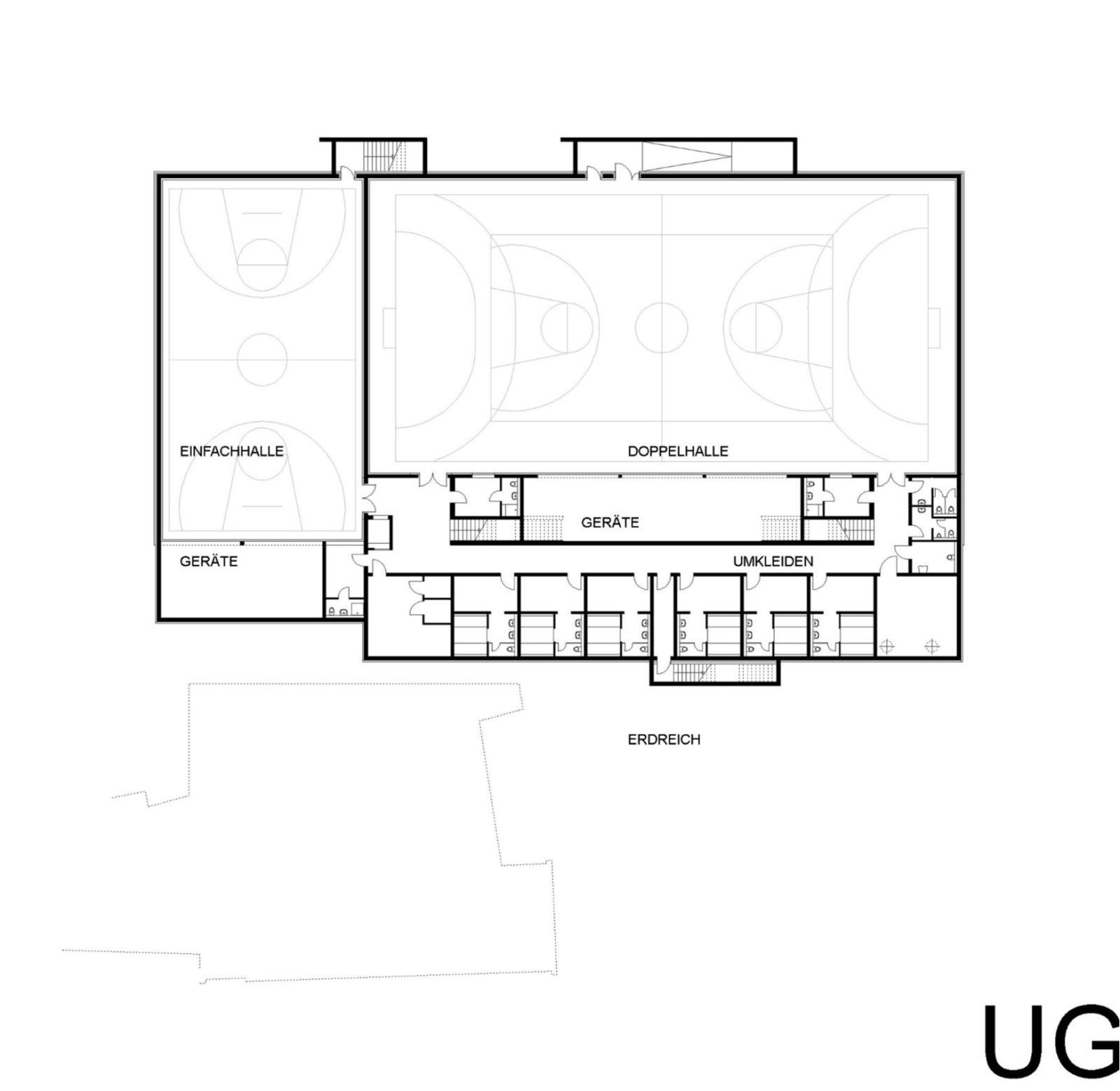 Grundriss Untergeschoss