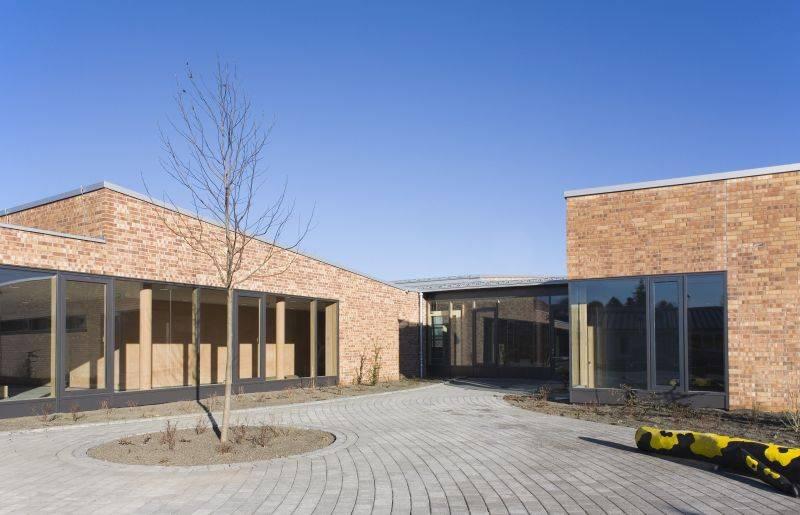 Innenhof der Förderschule