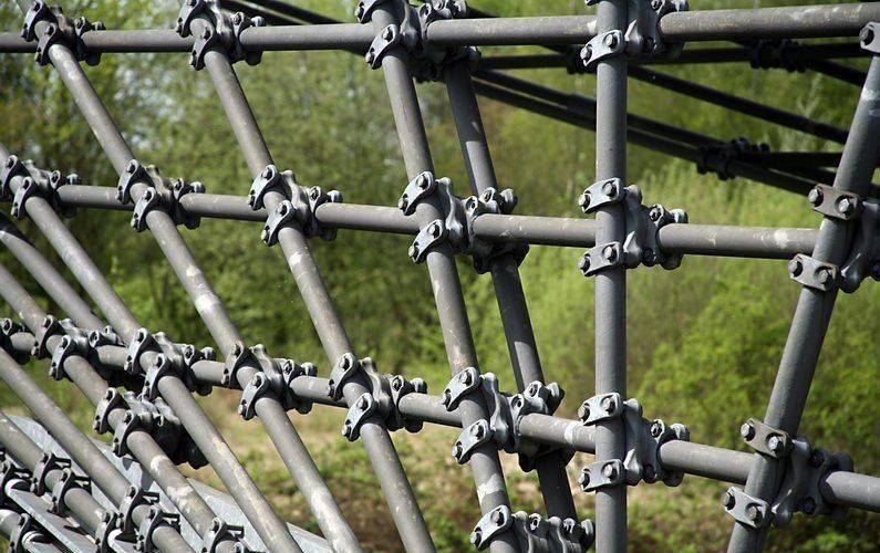 Detailansicht der Knotenverbindungen