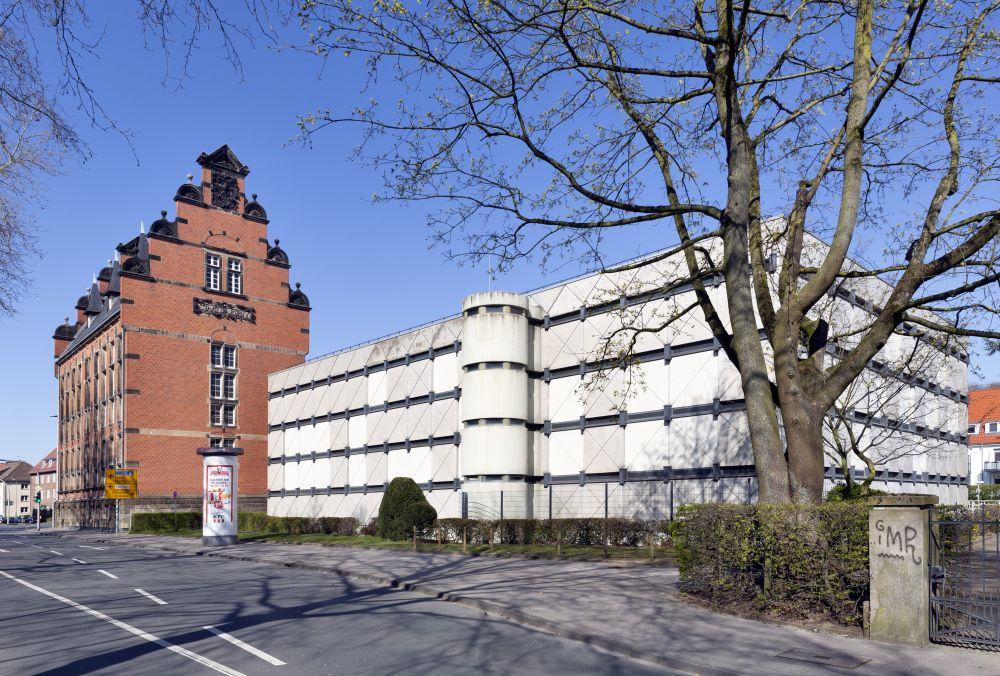 Landesarchiv NRW (Westfalen) mit Erweiterungsbau von 1976