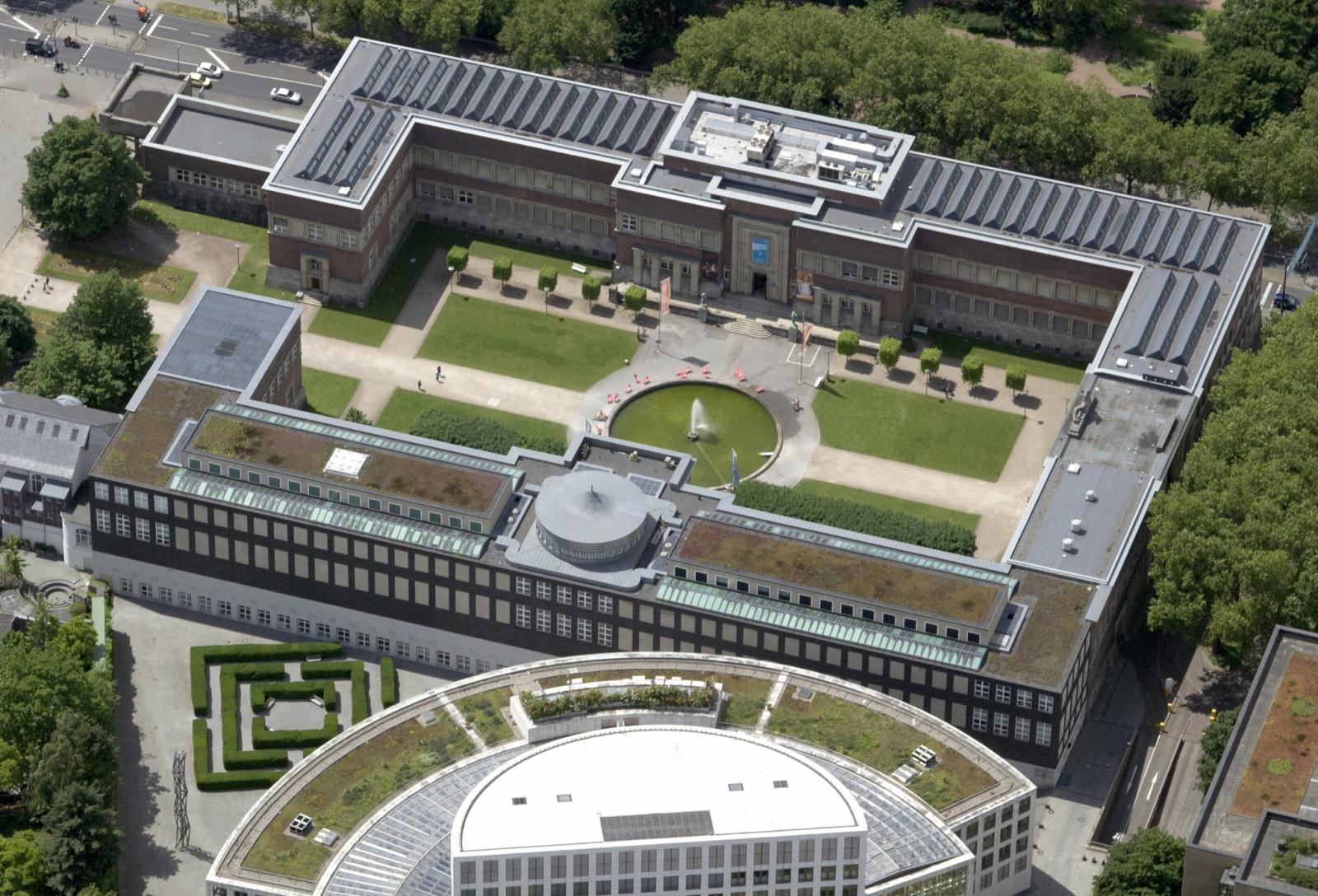 Museum Kunstpalast Düsseldorf von oben