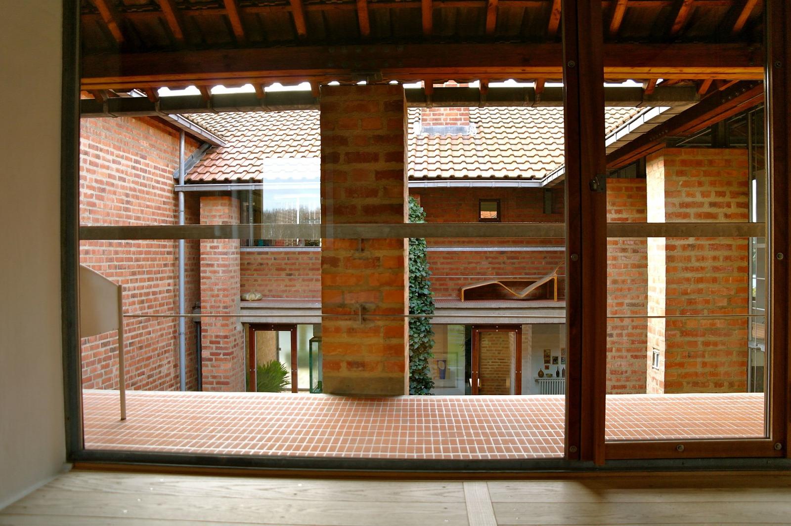 Obergeschoss des Hofs