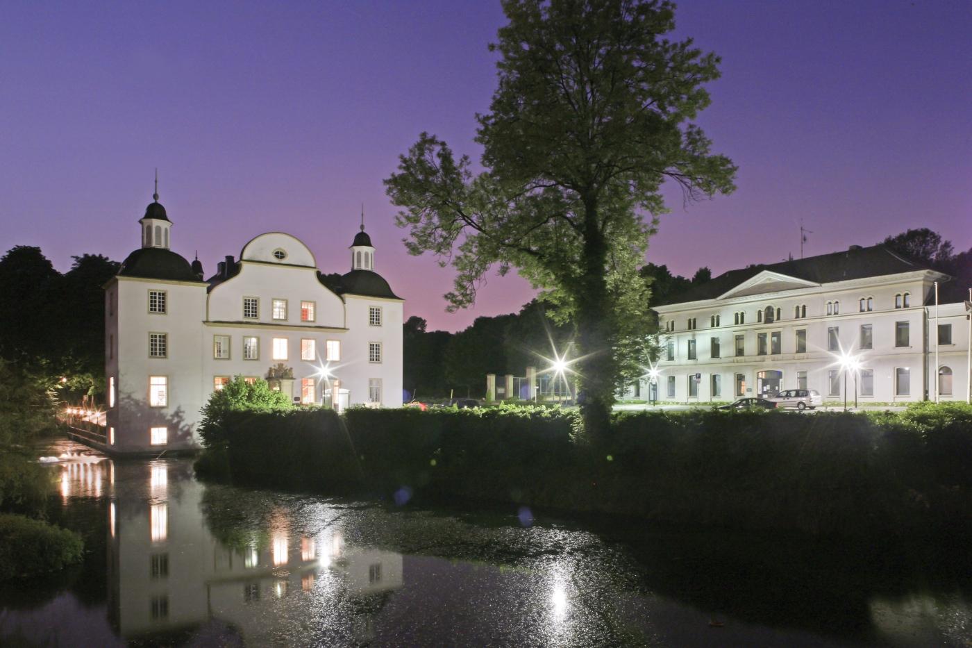 Schloss Borbeck bei Nacht