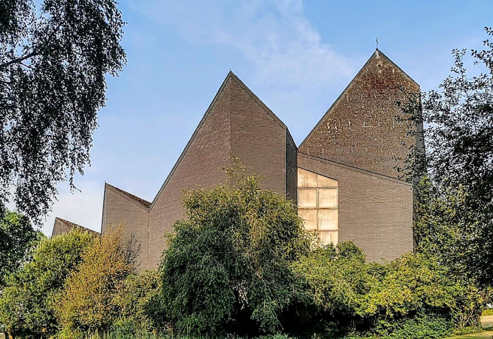 St. Hubertus Aachen Außenansicht