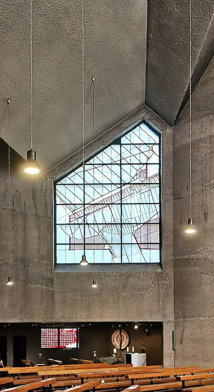 Kirchenfenster St. Hubertus Aachen