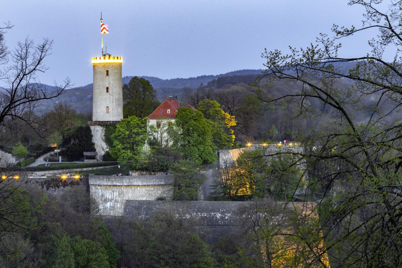 Sparrenburg abends