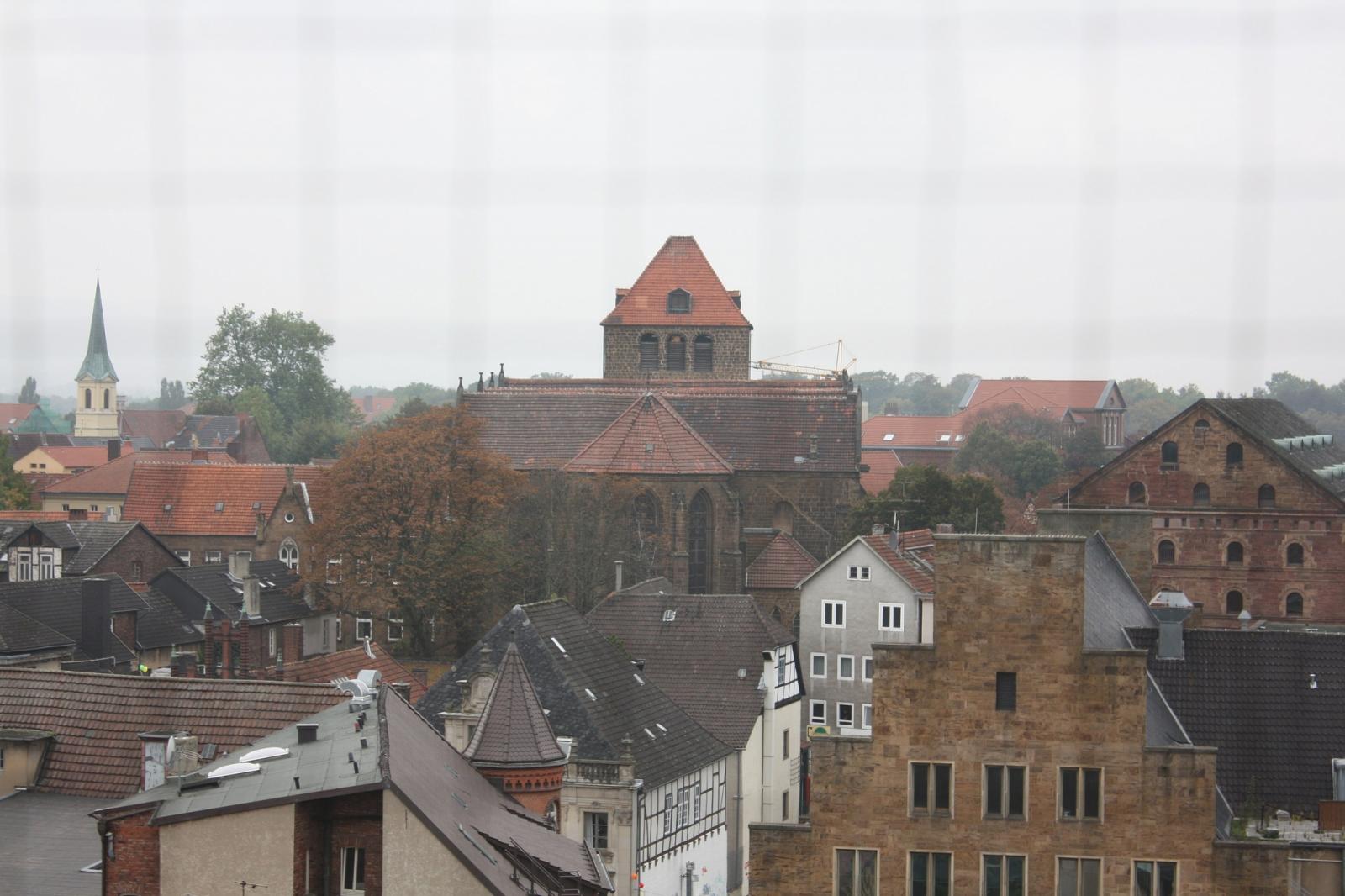 St. Martini Minden von oben