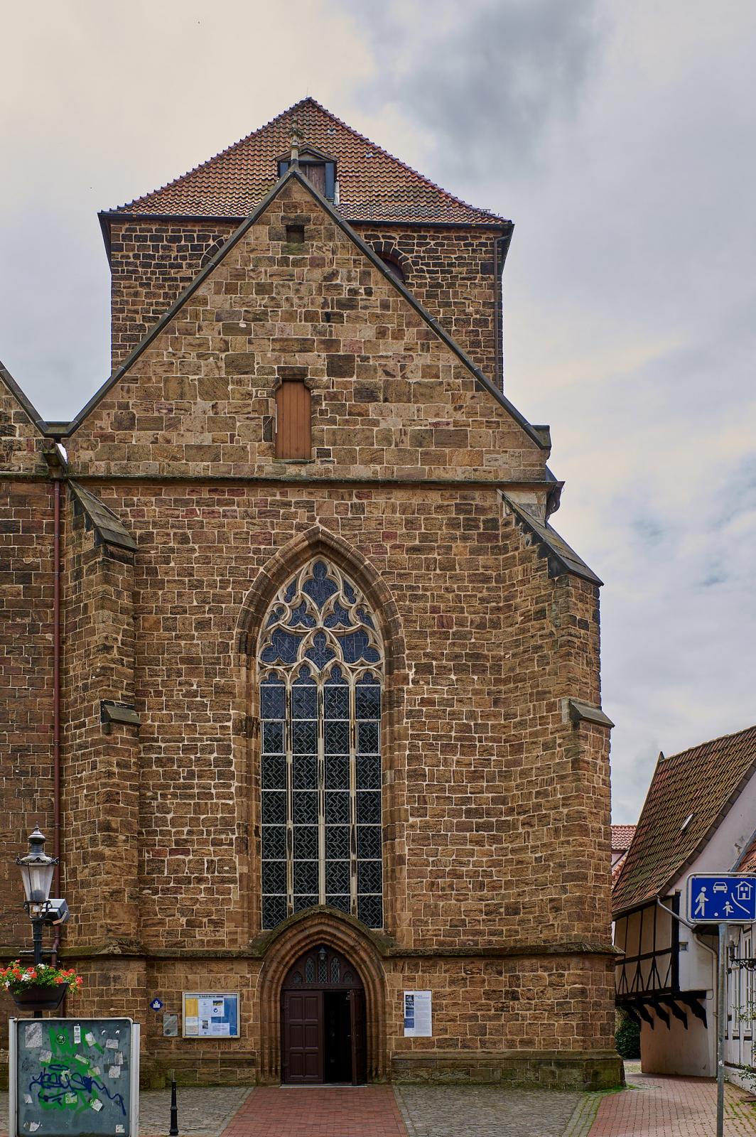 St. Martini Minden, Ansicht von Norden