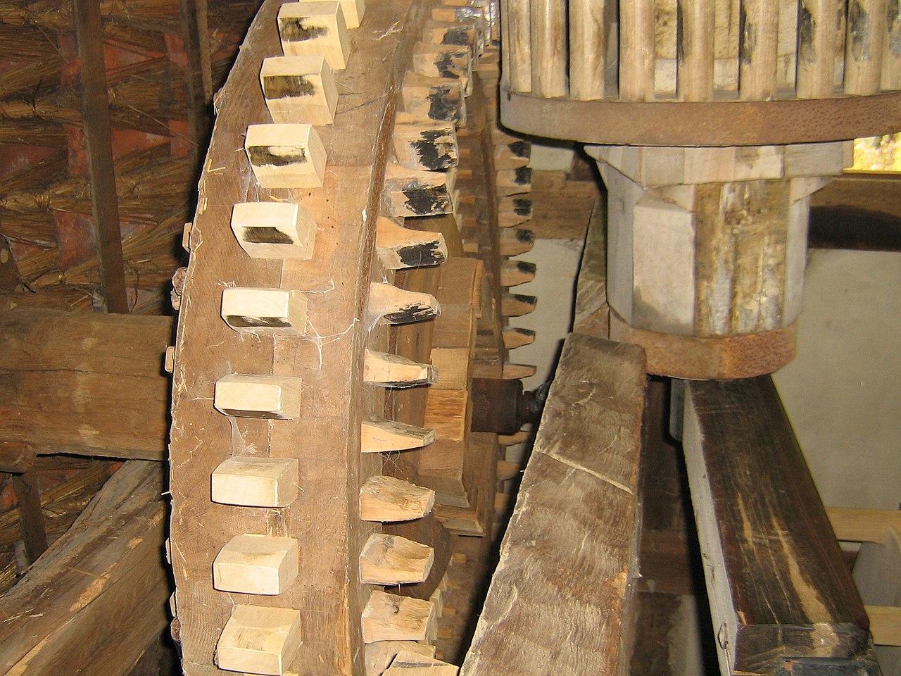 Räderwerk der Rossmühle